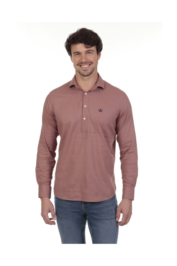 Camisa Polera Hombre The Time Of Bocha RV1POL Rosetta