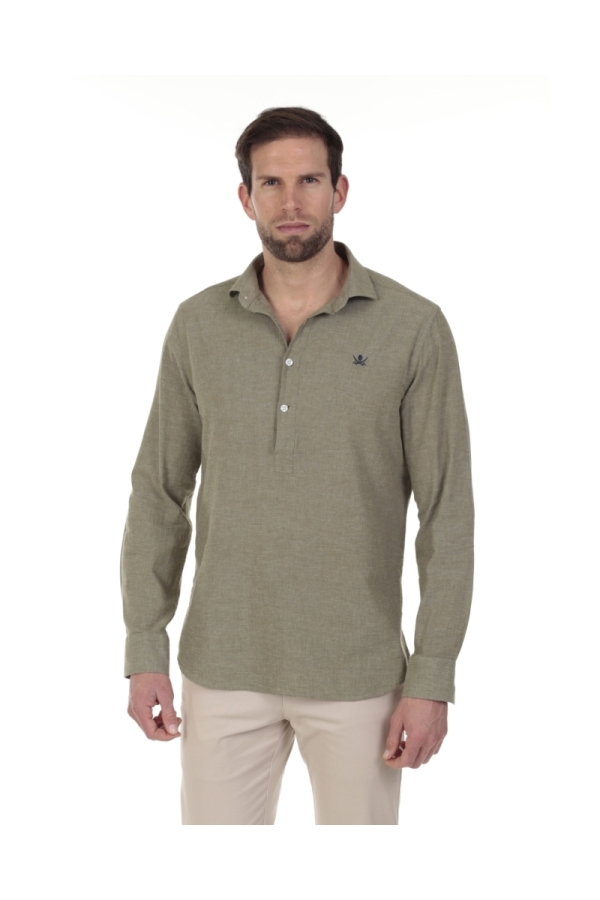 Camisa Polera Hombre The Time Of Bocha RV1POL Verde