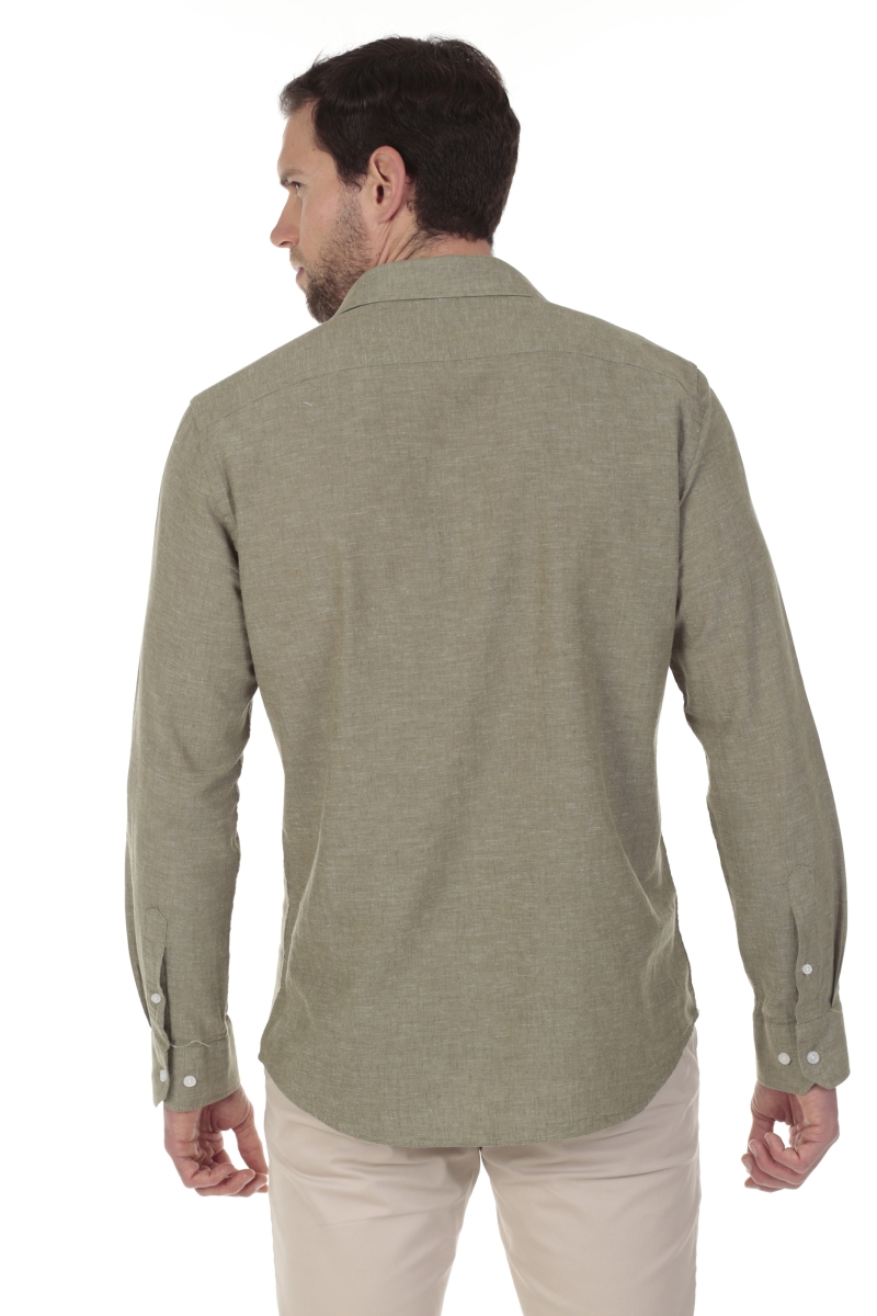 Camisa Polera Hombre The Time Of Bocha RV1POL Verde 2