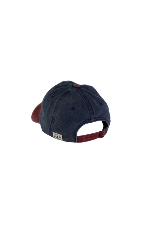 Gorra Bicolor Algodon Ajustable Hombre The Time Of Bocha RV1GBICO Rojo
