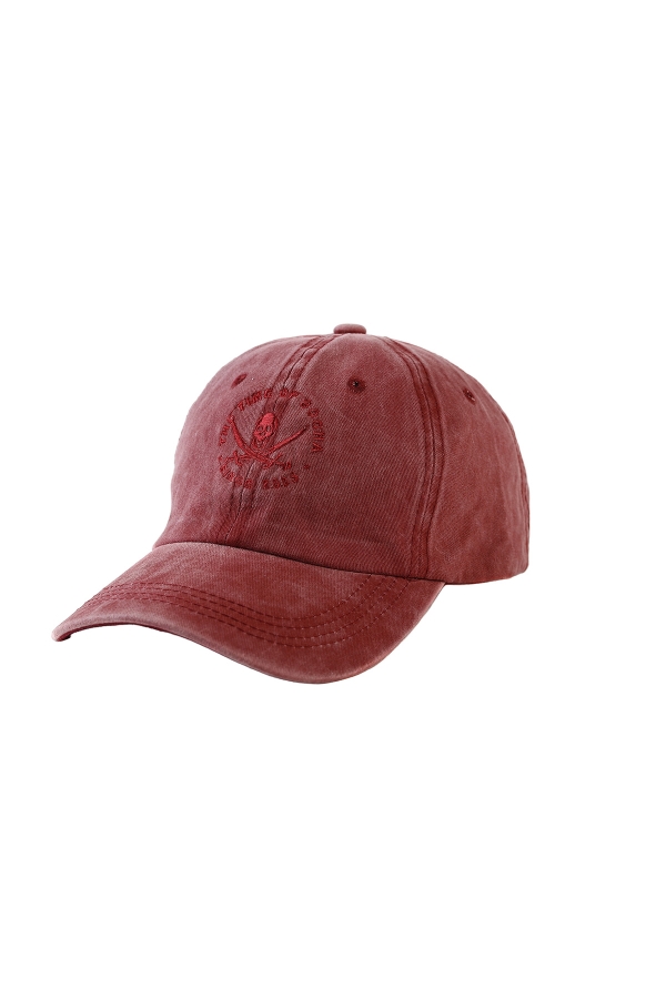 Gorra Algodon Ajustable Hombre The Time Of Bocha RV1GORRA Rojo