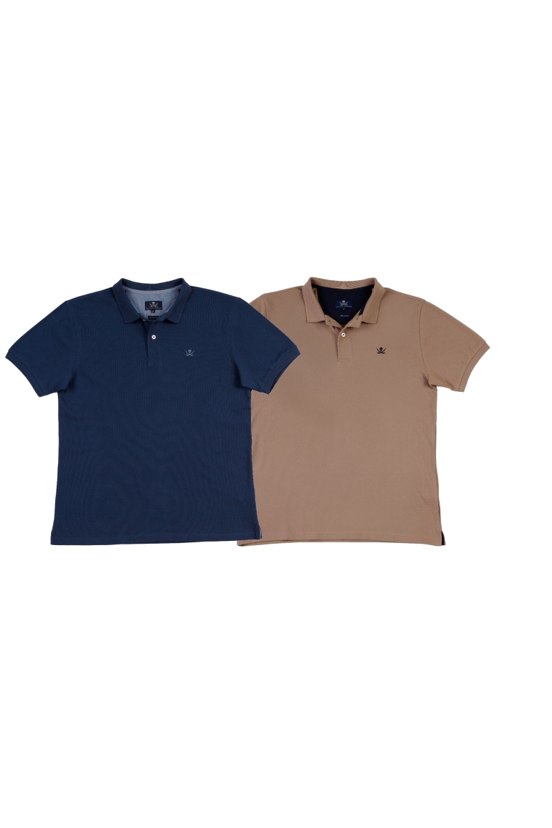 Pack 2 Polos Basicos Hombre The Time Of Bocha RV1PK.PL Denim-Arena