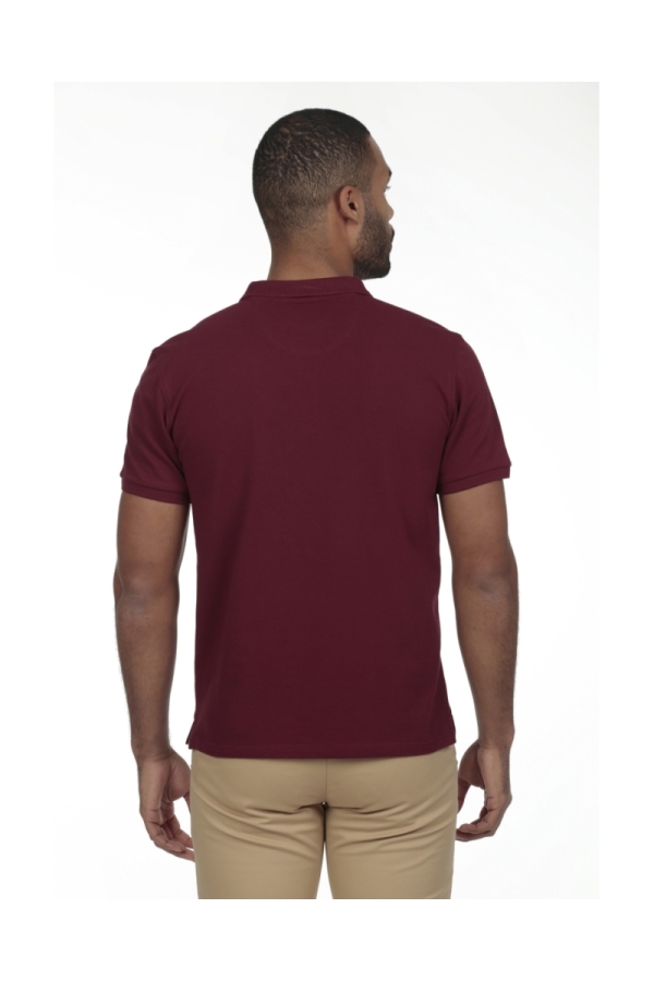 Pack 2 Polos Basicos Hombre The Time Of Bocha RV1PK.PL Burdeos-Celeste