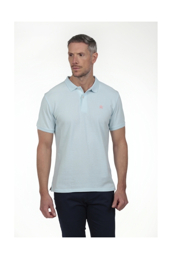 Pack 2 Polos Basicos Hombre The Time Of Bocha RV1PK.PL Agua.Mar-Amarillo