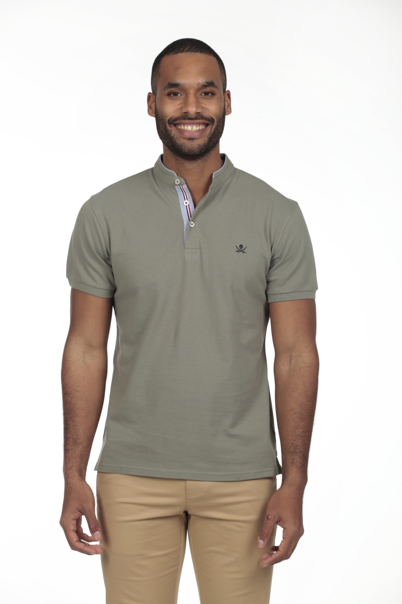 Pack 2 Polos Cuello Mao Hombre The Time Of Bocha RV1PK.PL V.Shadow-Azul.Mir 2