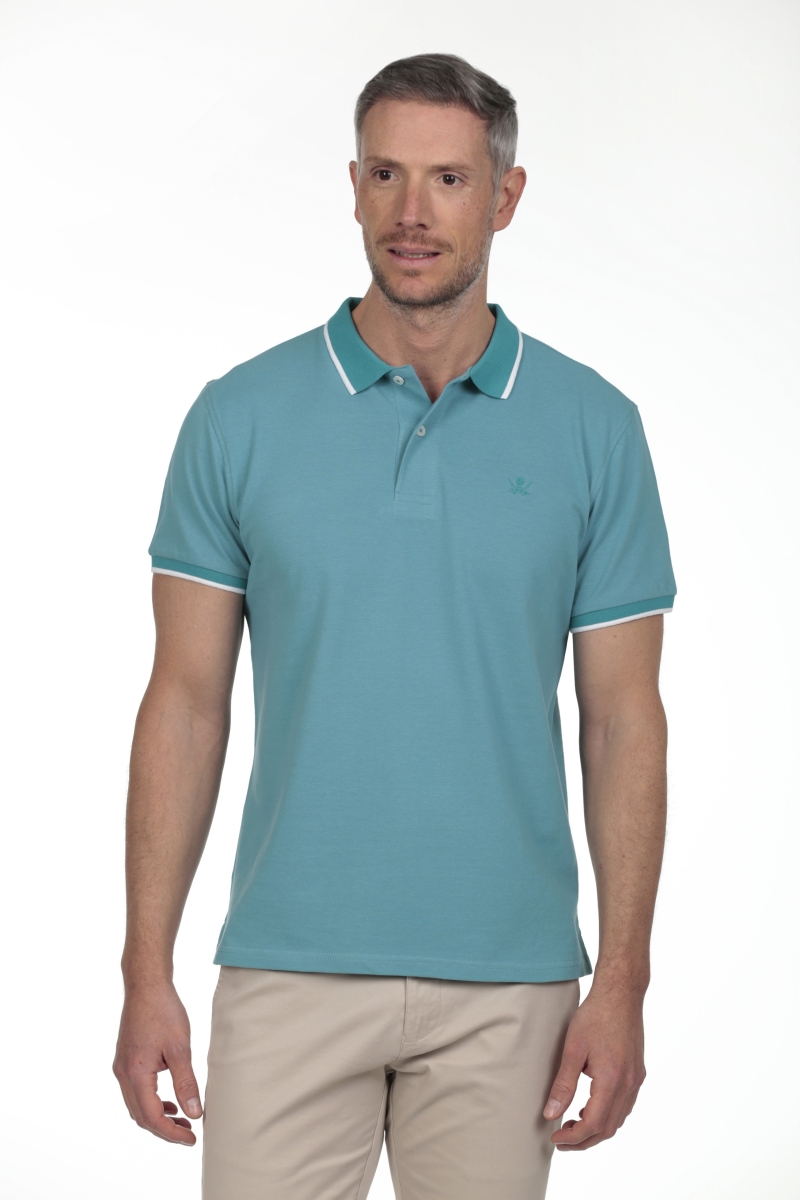 Pack 2  Polos Combi Hombre The Time Of Bocha RV1PK.PL Turquesa-Maquilla 2