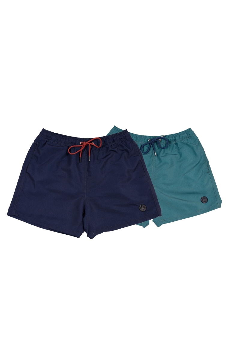 Pack 2  Bañadores Hombre The Time Of Bocha RV1PK.SP Marino-Verde