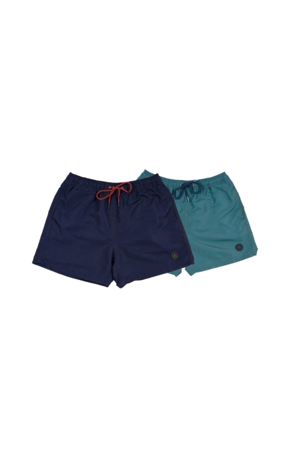 Pack 2  Bañadores Hombre The Time Of Bocha RV1PK.SP Marino-Verde
