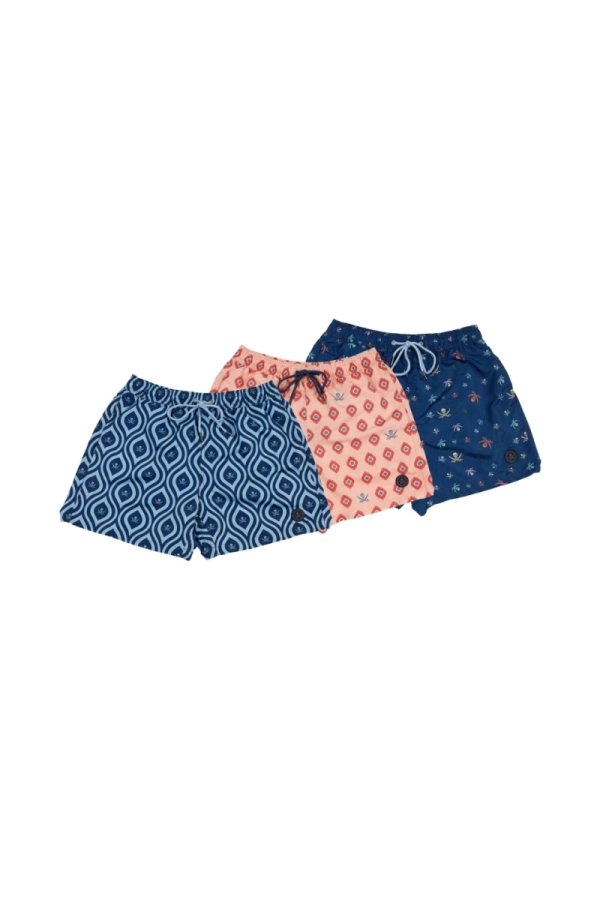 Pack 3 Bañadores Hombre The Time Of Bocha RV1PK.SP Denim-Unico-Unico