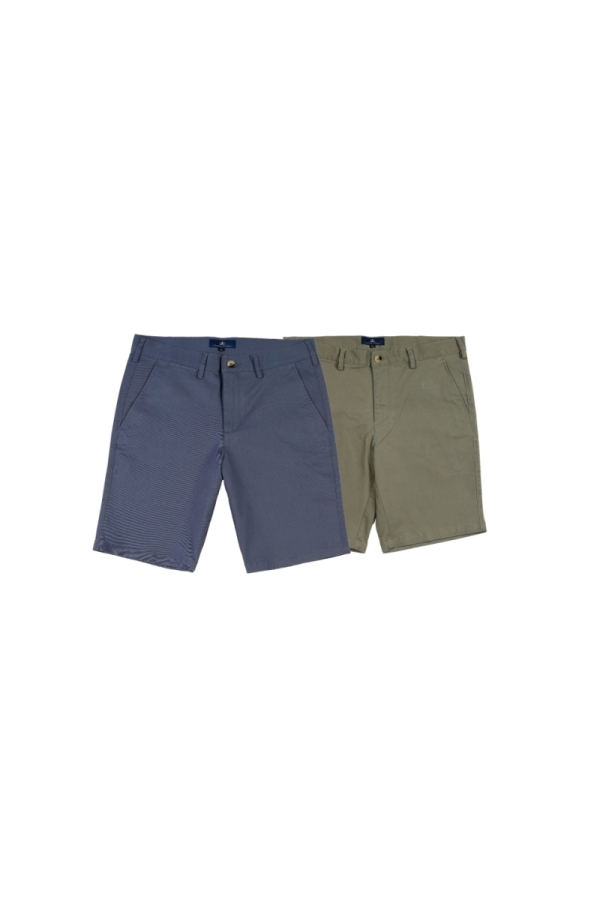 Pack 2  Bermudas Hombre The Time Of Bocha RV1PK.BER Denim-Verde