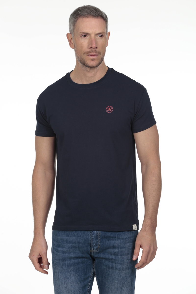 Pack 2  Camisetas Hombre The Time Of Bocha RV1PK.CM Marino-Blanco 2