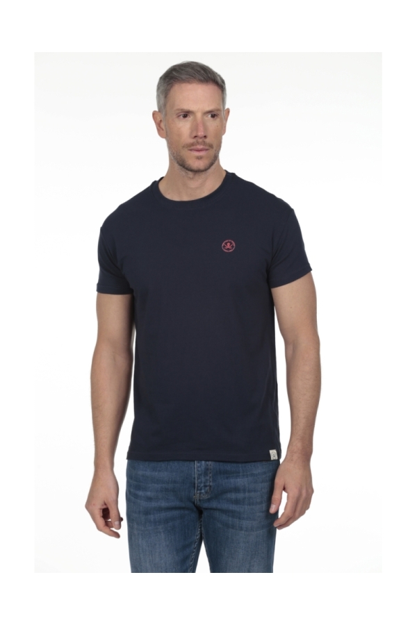 Pack 2  Camisetas Hombre The Time Of Bocha RV1PK.CM Marino-Blanco