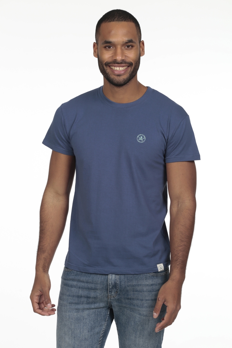 Pack 2  Camisetas Hombre The Time Of Bocha RV1PK.CM Denim-Coral 2