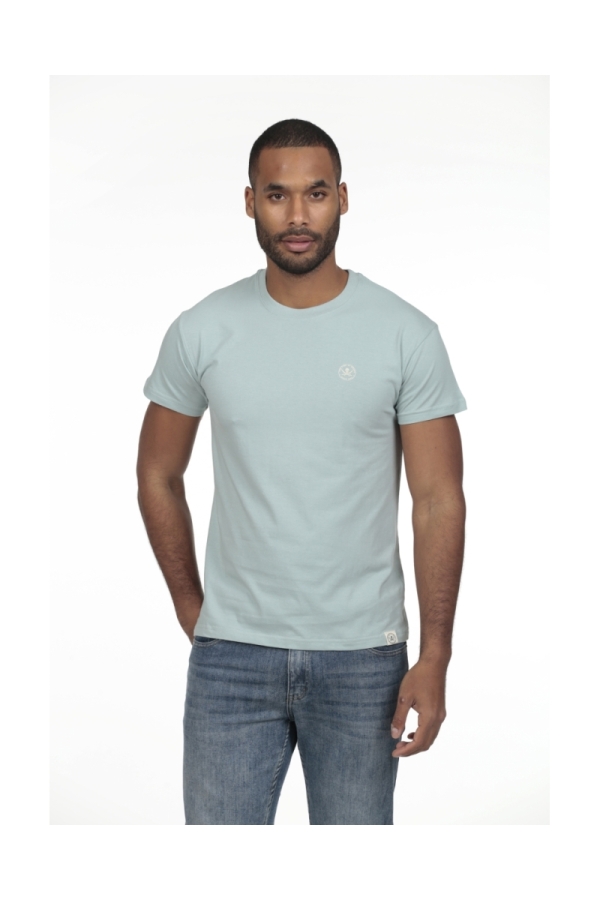 Pack 2  Camisetas Hombre The Time Of Bocha RV1PK.CM Aloe-Azul.Jea