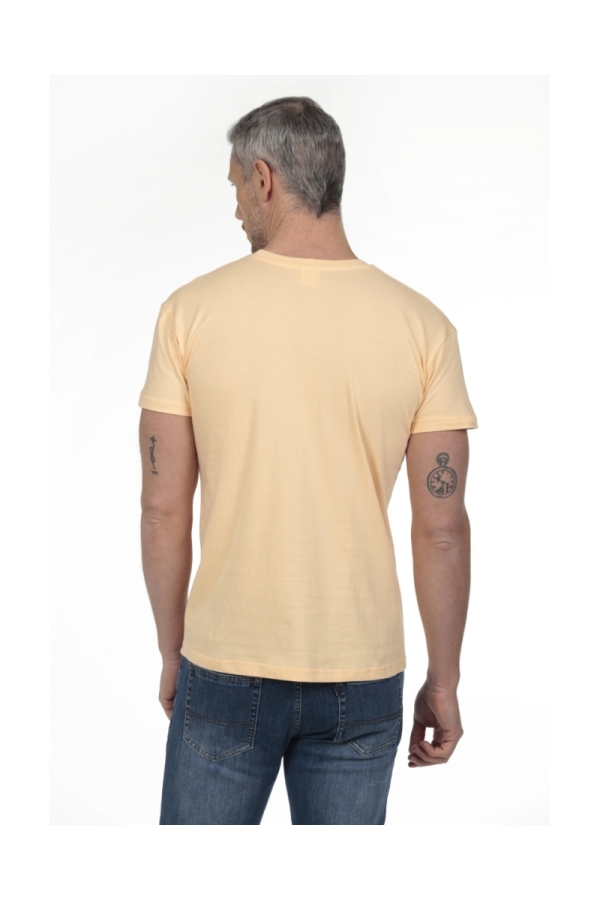 Pack 4 Camisetas Hombre The Time Of Bocha RV1PK.CM Apricot-Malva-Azul.Jea-Gris