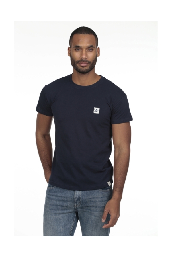 Pack 3 Camisetas Hombre The Time Of Bocha RV1PK.CM Marino-Blanco-Denim