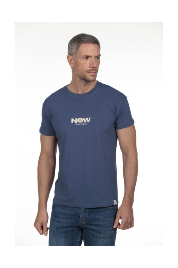 Pack 2  Camisetas Hombre The Time Of Bocha RV1PK.CM Denim-Negro