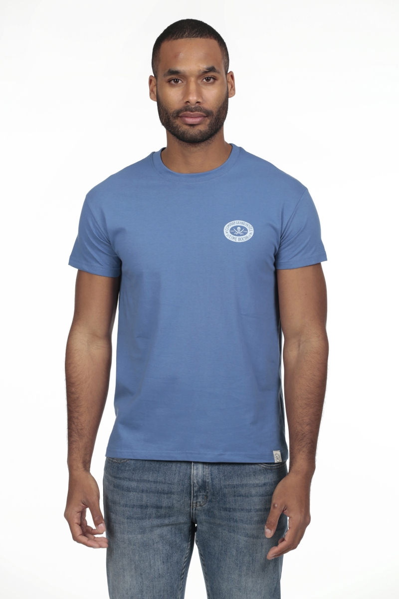 Pack 2  Camisetas Hombre The Time Of Bocha RV1PK.CM Azul.Jea-Blanco 2