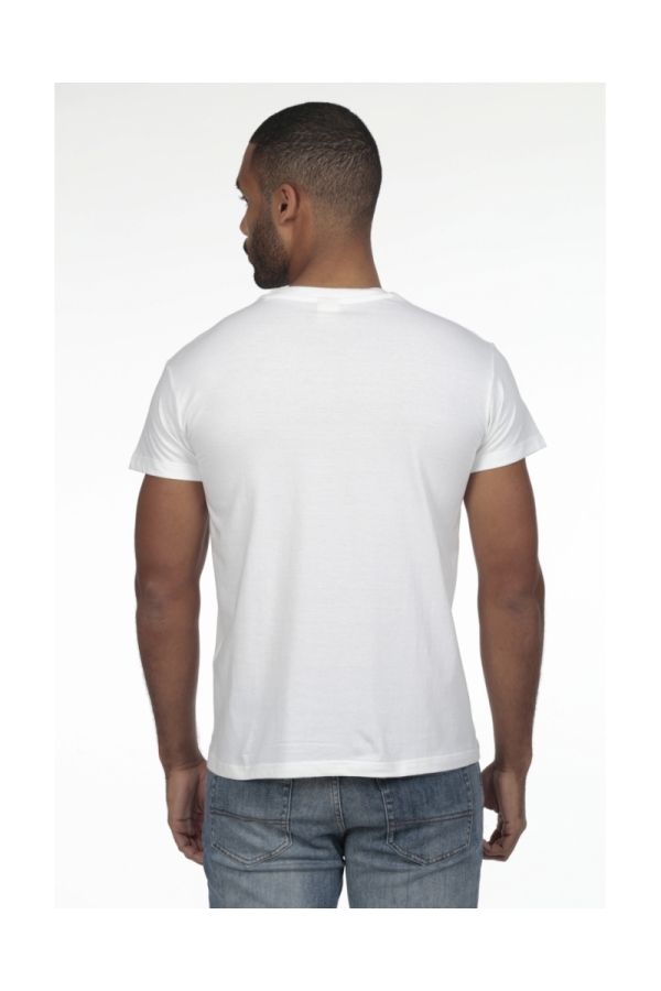 Pack 2  Camisetas Hombre The Time Of Bocha RV1PK.CM Blanco-Denim