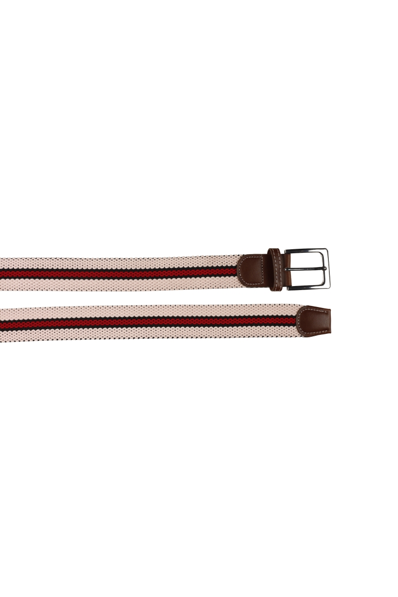 Cinturon Elastico Punta Piel Hombre The Time Of Bocha RV1TB031 Be.Ng.Rj 2