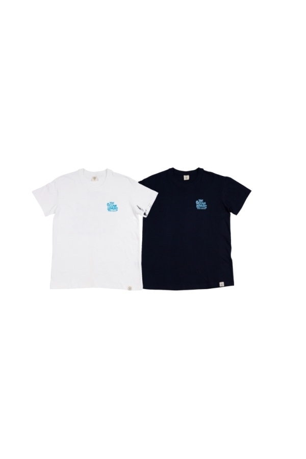 Pack 2  Camisetas Hombre The Time Of Bocha RV1PK.CM Blanco-Marino