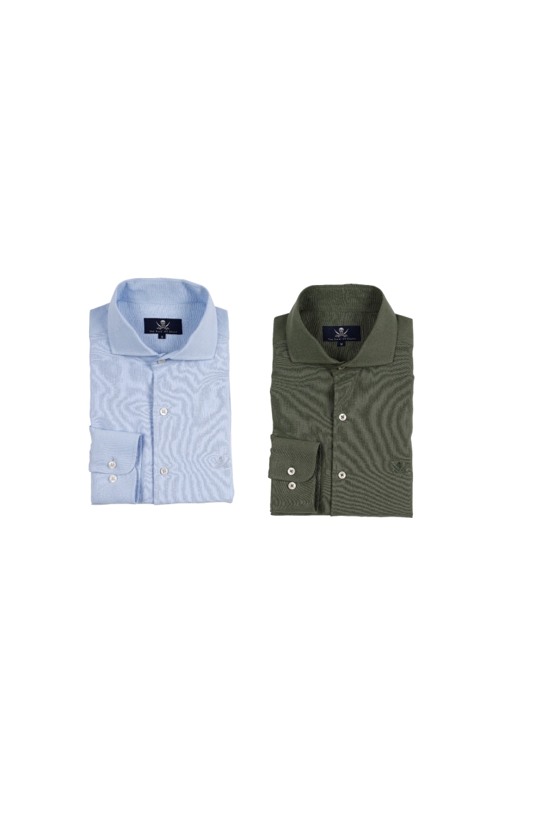 Pack 2  Camisas Semi Hombre The Time Of Bocha RV1PK.CS 