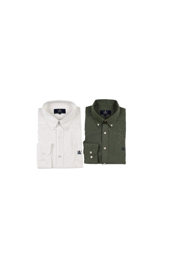Pack 2  Camisas De Lino Hombre The Time Of Bocha RV1PK.CS 