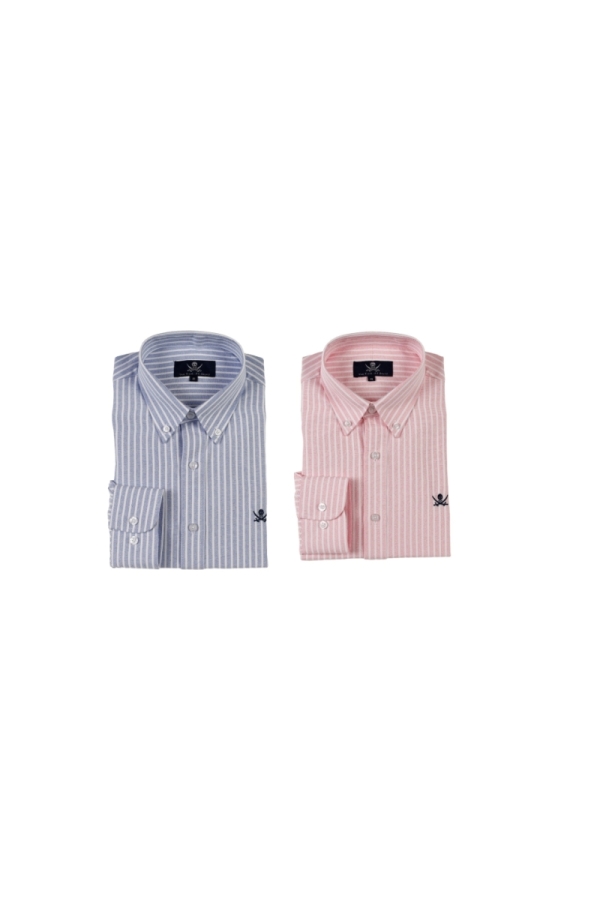 Pack 2  Camisas De Oxford Hombre The Time Of Bocha RV1PK.CS 