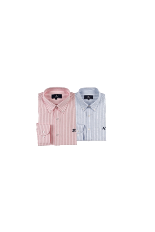 Pack 2  Camisas De Oxford Hombre The Time Of Bocha RV1PK.CS 