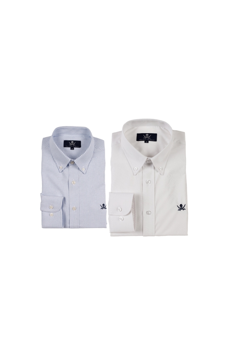 Pack 2  Camisas De Oxford Hombre The Time Of Bocha RV1PK.CS 