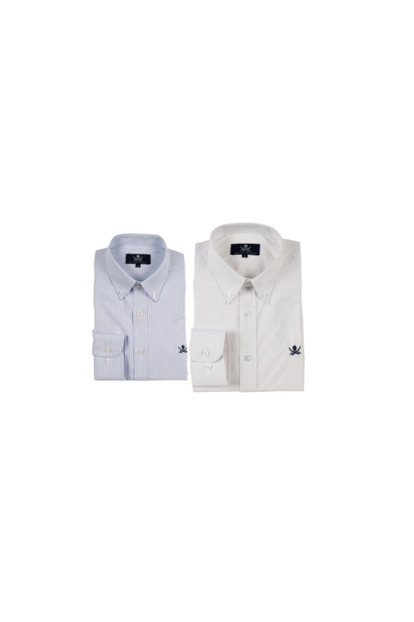 Pack 2  Camisas De Oxford Hombre The Time Of Bocha RV1PK.CS 