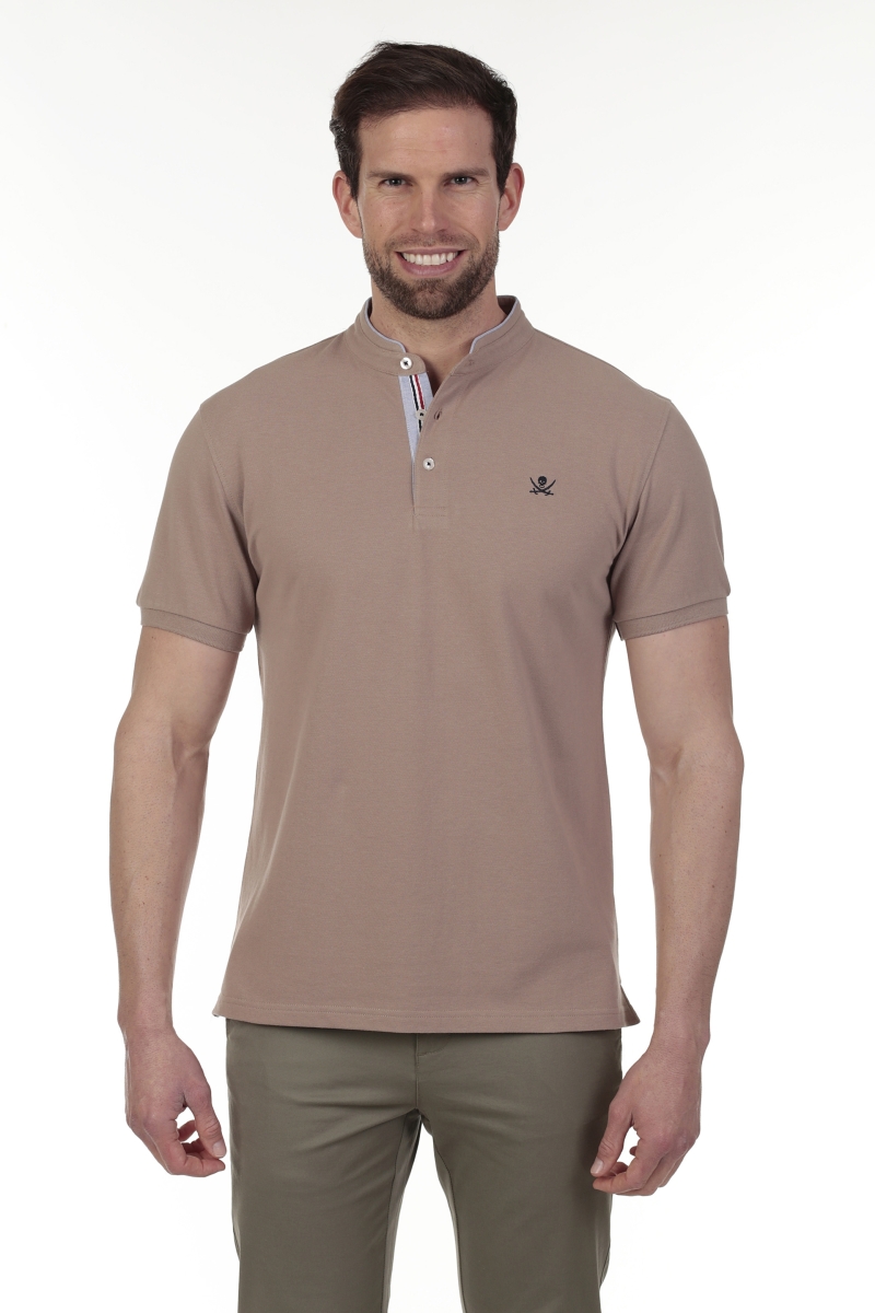 Pack 2 Polos Cuello Mao Hombre The Time Of Bocha RV1PK.PL Arena-Gris.Sol 2