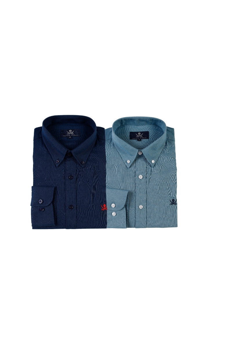 Pack 2  Camisas De Lino Hombre The Time Of Bocha RV1PK.CS 