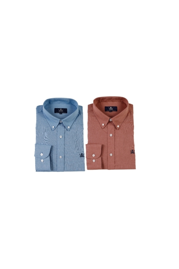 Pack 2  Camisas De Lino Hombre The Time Of Bocha RV1PK.CS 