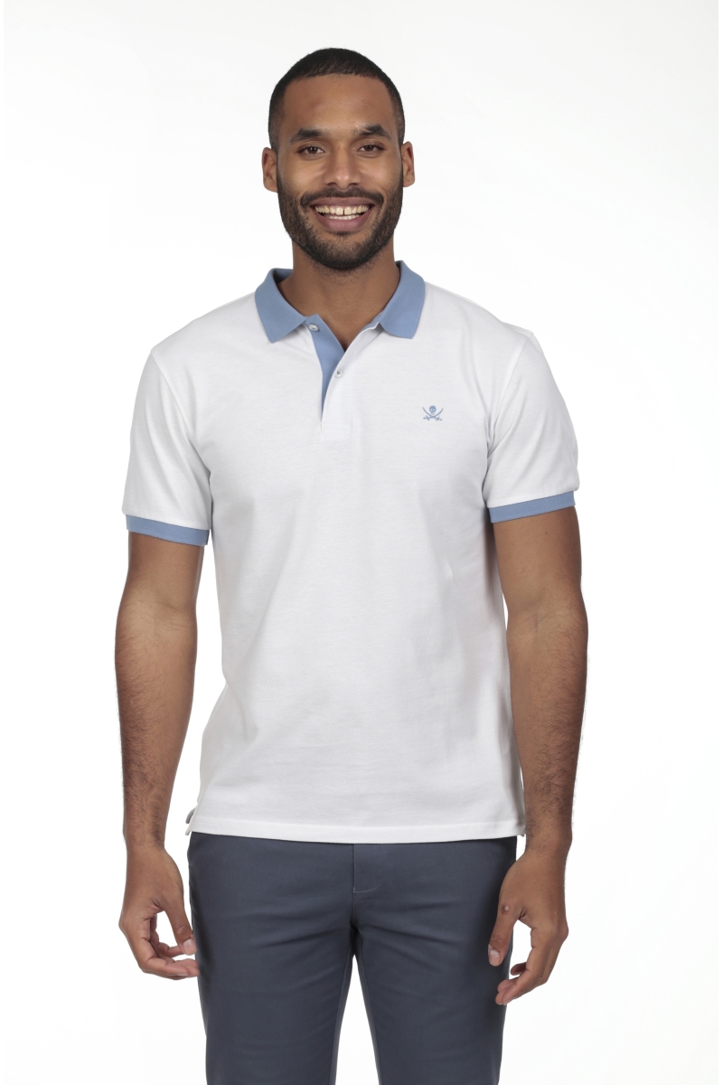 Pack 2  Polos Hombre The Time Of Bocha RV1PK.PL Blanco-Denim 2