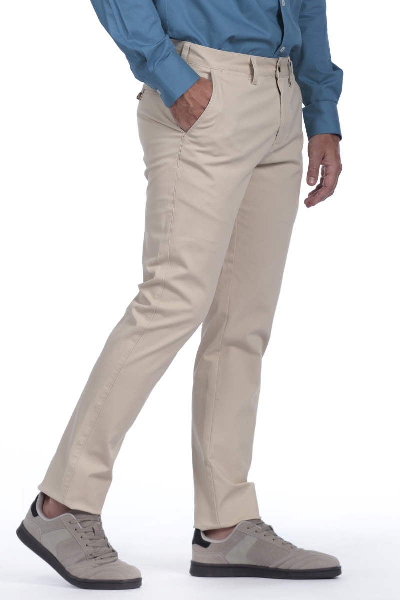 Pantalon Chino Hombre The Time Of Bocha RV1PCHINO Beige