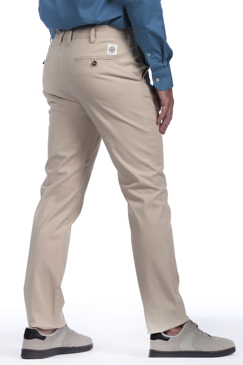Pantalon Chino Hombre The Time Of Bocha RV1PCHINO Beige 2