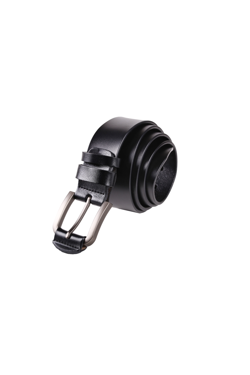 Cinturon Piel Hombre The Time Of Bocha RV1TB038 Negro