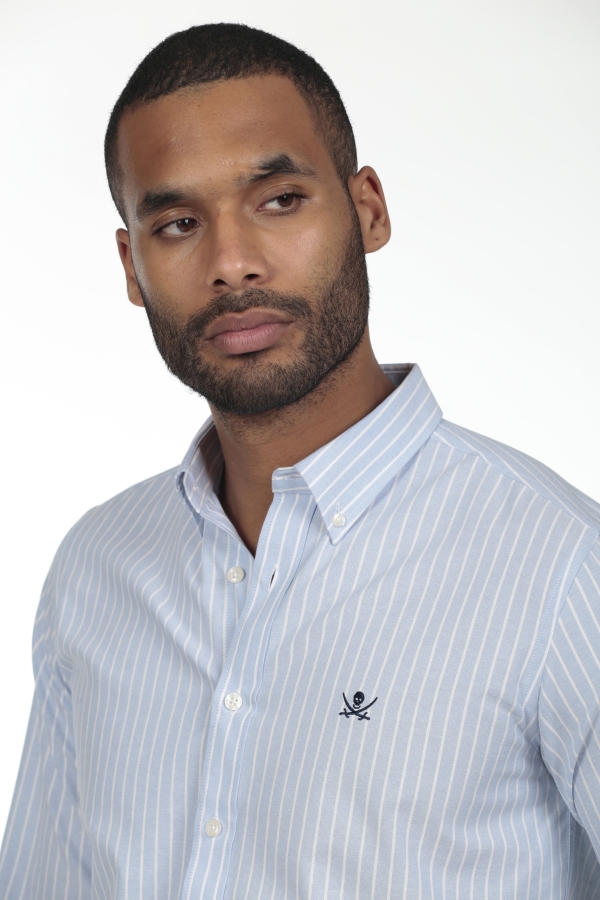 Camisa Oxford Hombre The Time Of...