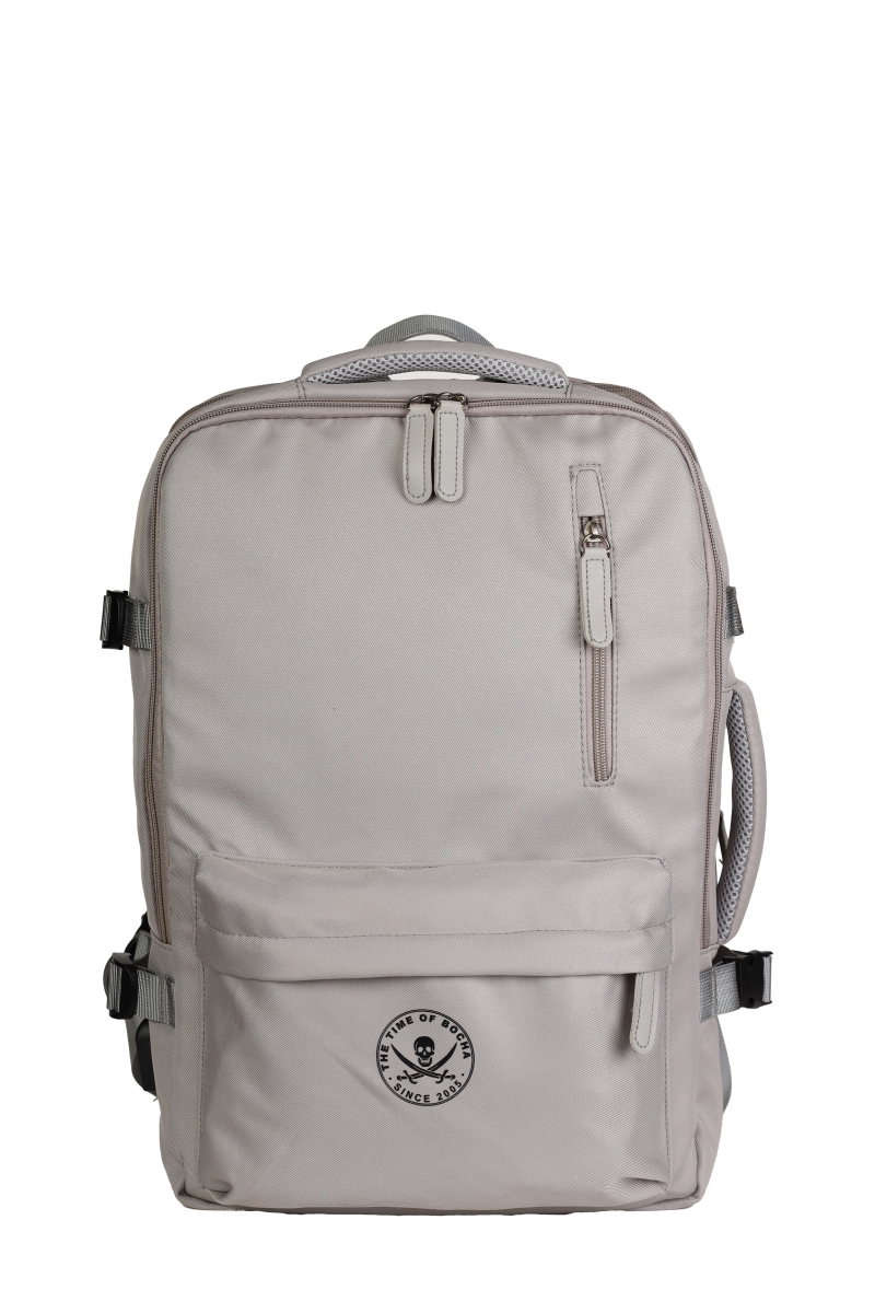 Mochila Viaje Hombre The Time Of Bocha RV1MVIAJE Gris