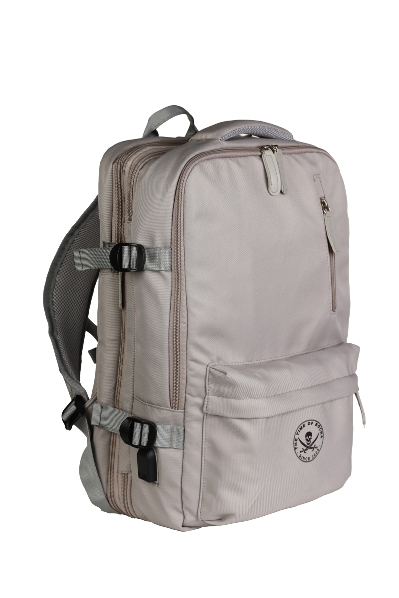 Mochila Viaje Hombre The Time Of Bocha RV1MVIAJE Gris 2