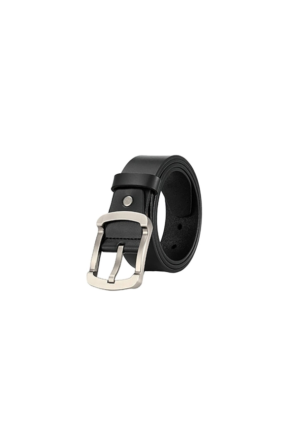 Cinturon Piel Hombre The Time Of Bocha RV1TB036 Negro