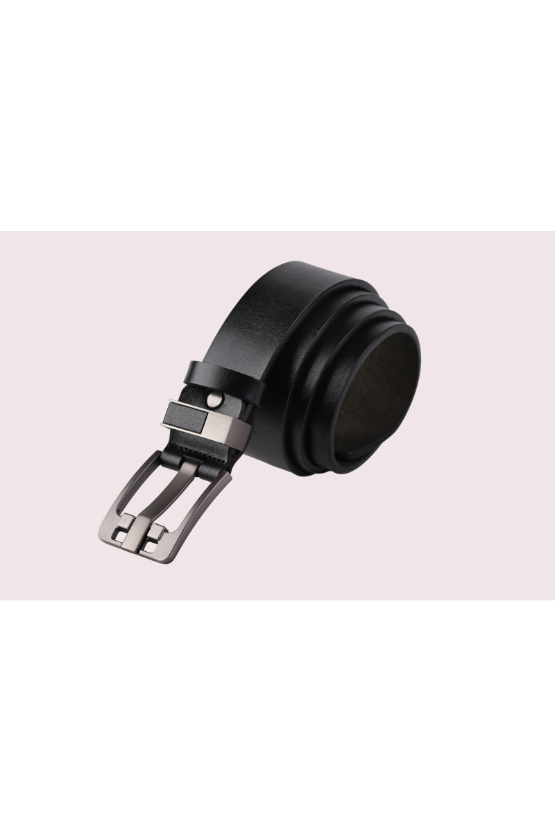 Cinturon Piel Hombre The Time Of Bocha RV1TB037 Negro
