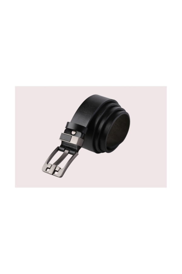 Cinturon Piel Hombre The Time Of Bocha RV1TB037 Negro