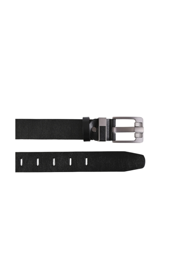 Cinturon Piel Hombre The Time Of Bocha RV1TB037 Negro