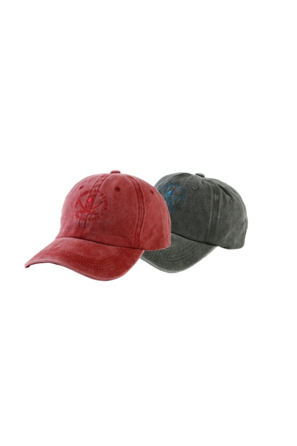 Pack 2  Gorras Hombre The Time Of Bocha RV1PK.GORRA Rojo-Verde