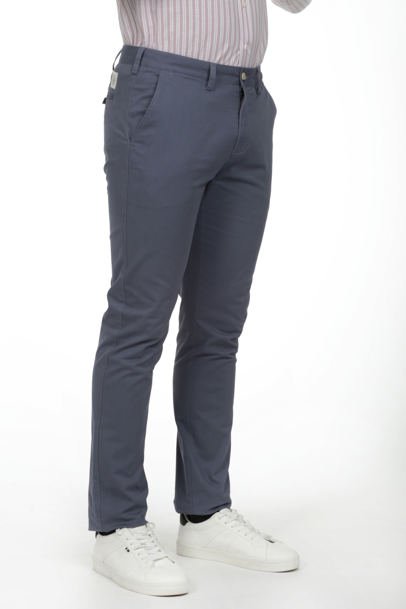 Pack2  Pantalones Chino Hombre The Time Of Bocha RV1PK.PANT Denim-Gris 2