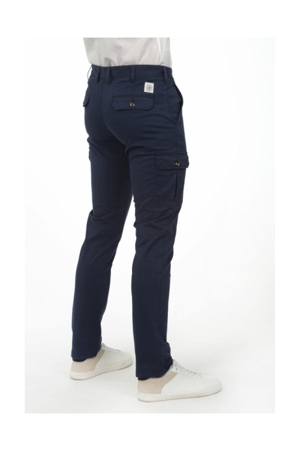 Pack2  Pantalones Cargo Hombre The Time Of Bocha RV1PK.PANT Marino-Camel