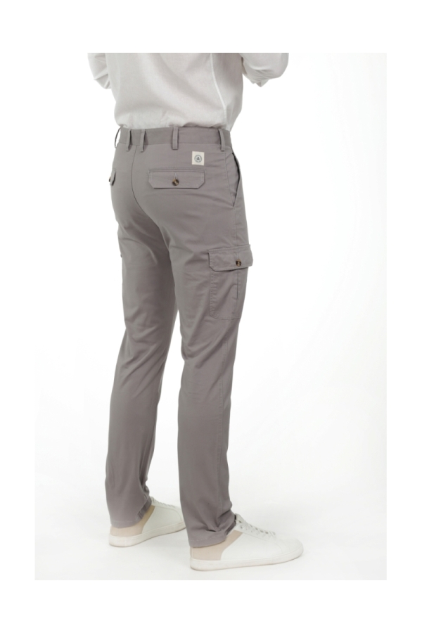 Pack2  Pantalones Cargo Hombre The Time Of Bocha RV1PK.PANT Gris-Bl.Roto