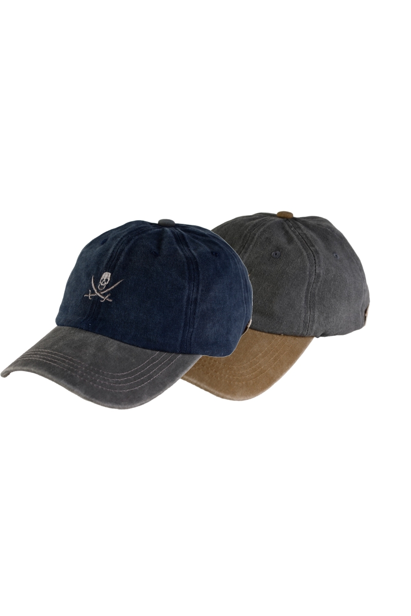 Pack 2  Gorras Hombre The Time Of Bocha RV1PK.GORRA Gris-Beige